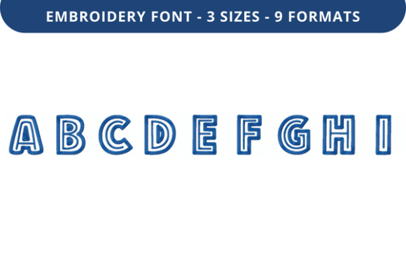 Bulky In Line Font Review for Handmade Gifts