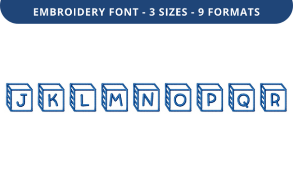 Corner Block Font Uppercase J to R: Seasonal Review
