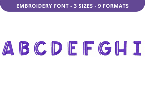Culture Shock Font A to I: Embroidery Review for Apparel