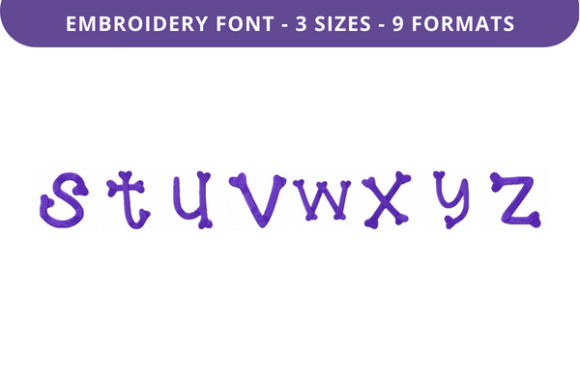 Curves and Bones Font S to Z: A Designer’s Hands-On Review for Branded Merch