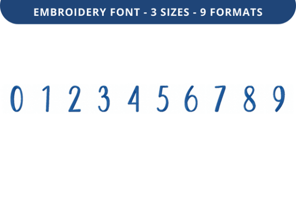 Rosmerta Font 0 to 9: An Embroidery Designer's Honest Review