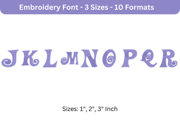 Wonka Font J to R: A Designer's Honest Embroidery Review